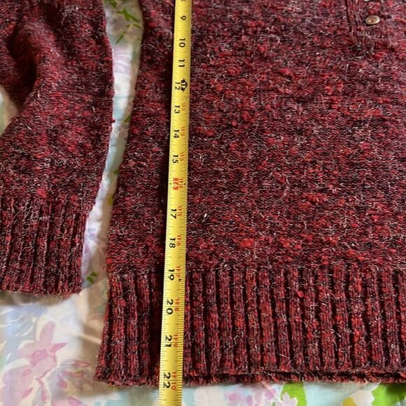 Vintage YSL Yves Saint Laurent Notched Collar Sweater - M - Picture 5 of 11